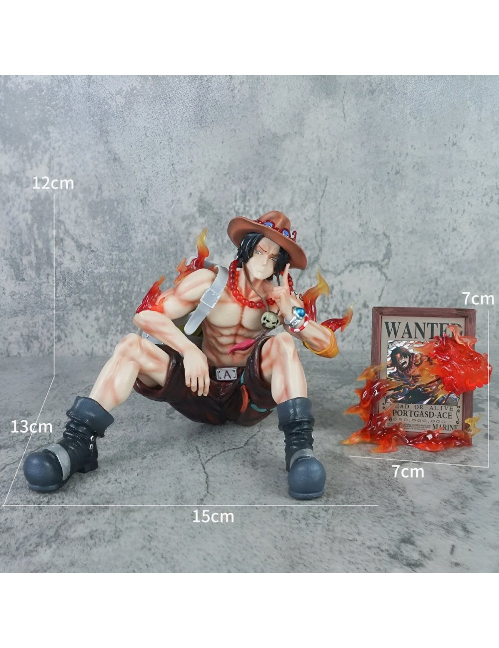 Figura Accion Coleccionable One Piece Portgas D. Ace
