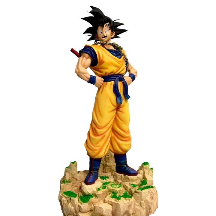 Figura De Accion Coleccionable Dragon Ball Z Goku Con Baston