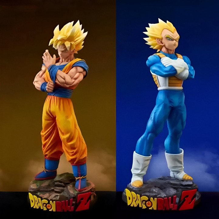 Figura De Accion Coleccionable Dragon Ball Z Goku Vegeta