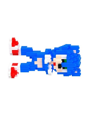 Anime Sonic Azul Juguete Armable Armatodo Construcción Niños