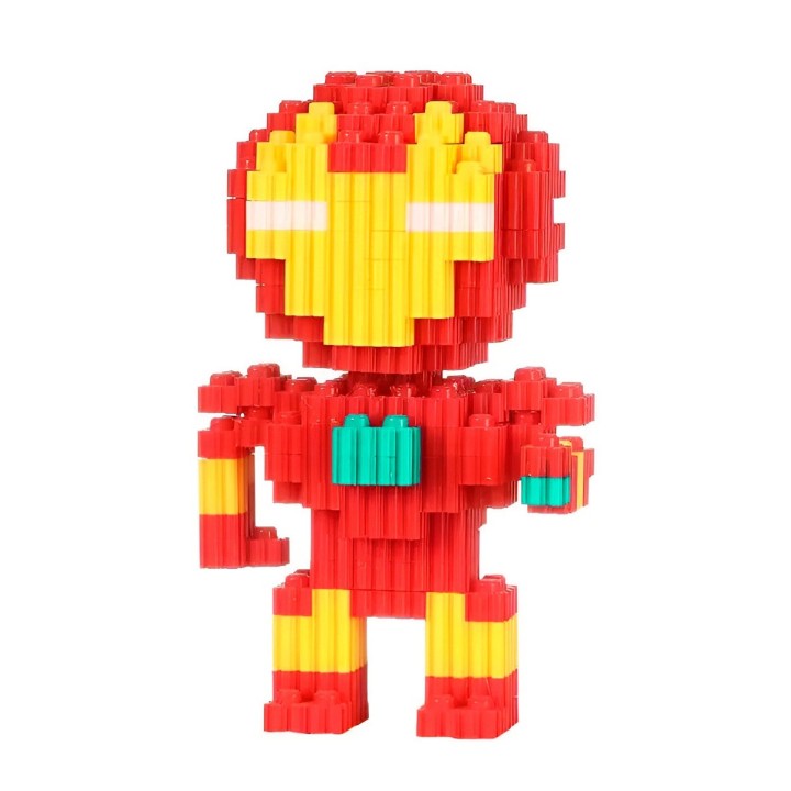 Iron Man Juguete Armable Armatodo Construcción Niños Puzzle