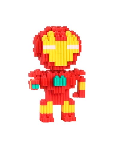 Iron Man Juguete Armable Armatodo Construcción Niños Puzzle