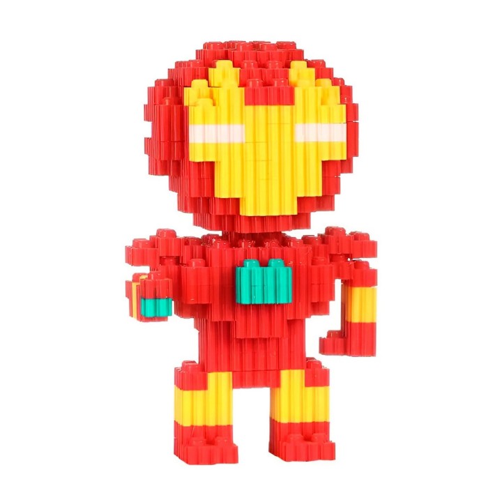 Iron Man Juguete Armable Armatodo Construcción Niños Puzzle