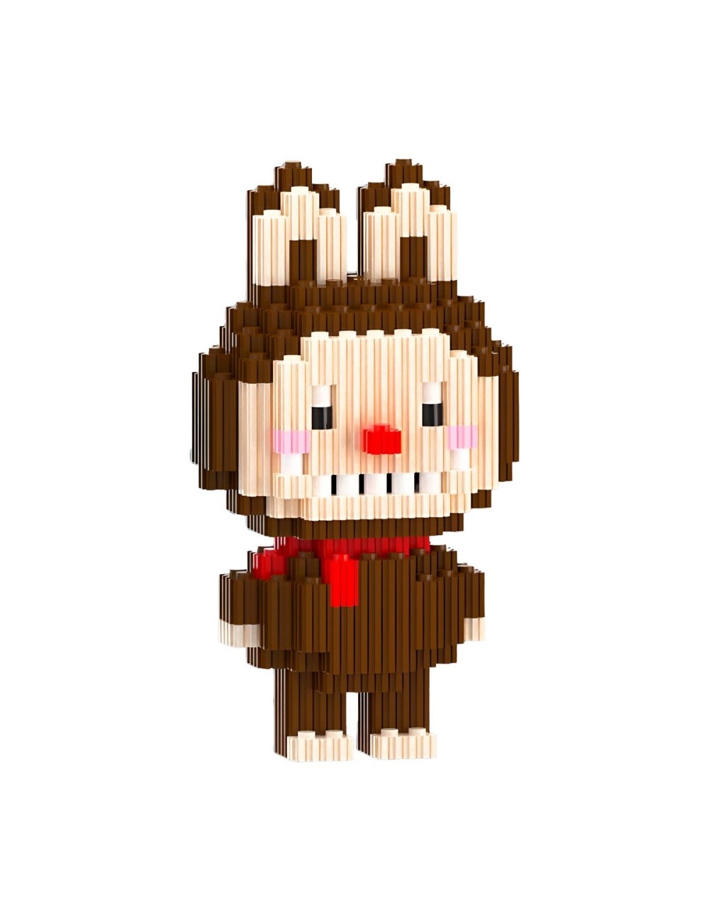 Labubu Marron Juguete Armable Armatodo Construcción