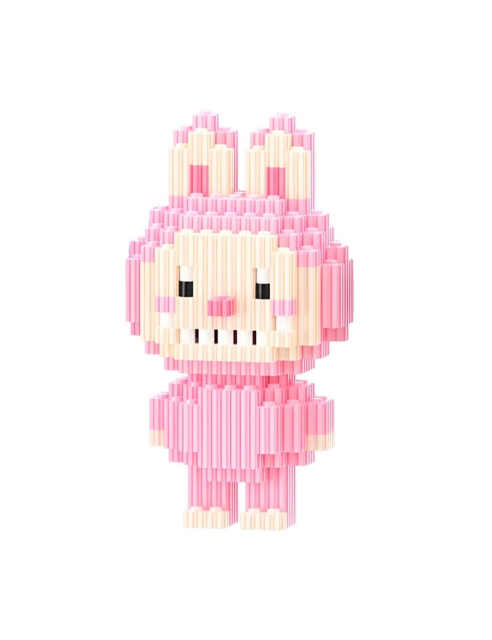 Labubu Rosa Juguete Armable Armatodo Construcción