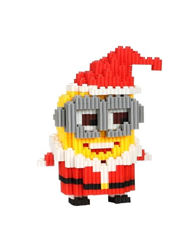 Minnion Navidad Juguete Armable Armatodo Construcción Niños