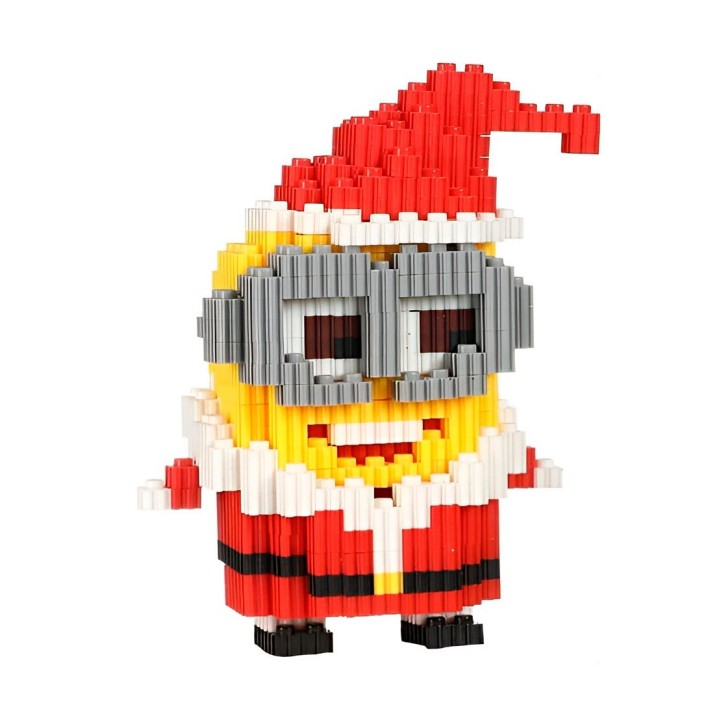 Minnion Navidad Juguete Armable Armatodo Construcción Niños