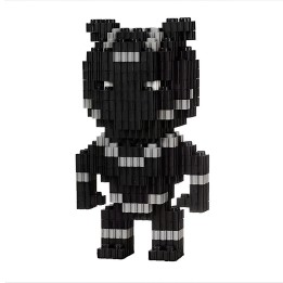 Pantera Negra Juguete Armable Armatodo Construcción Niños