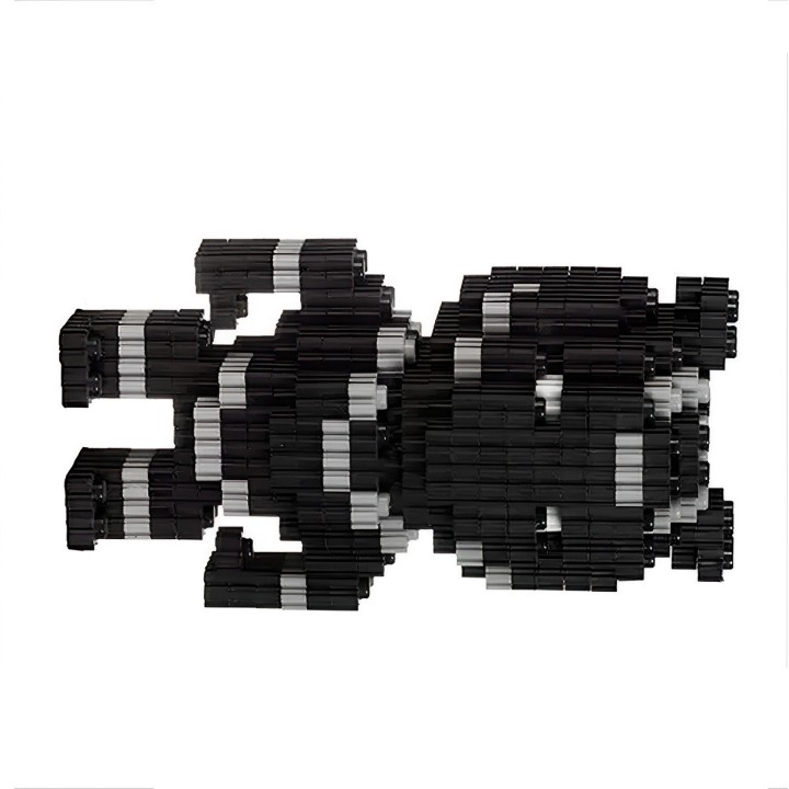 Pantera Negra Juguete Armable Armatodo Construcción Niños