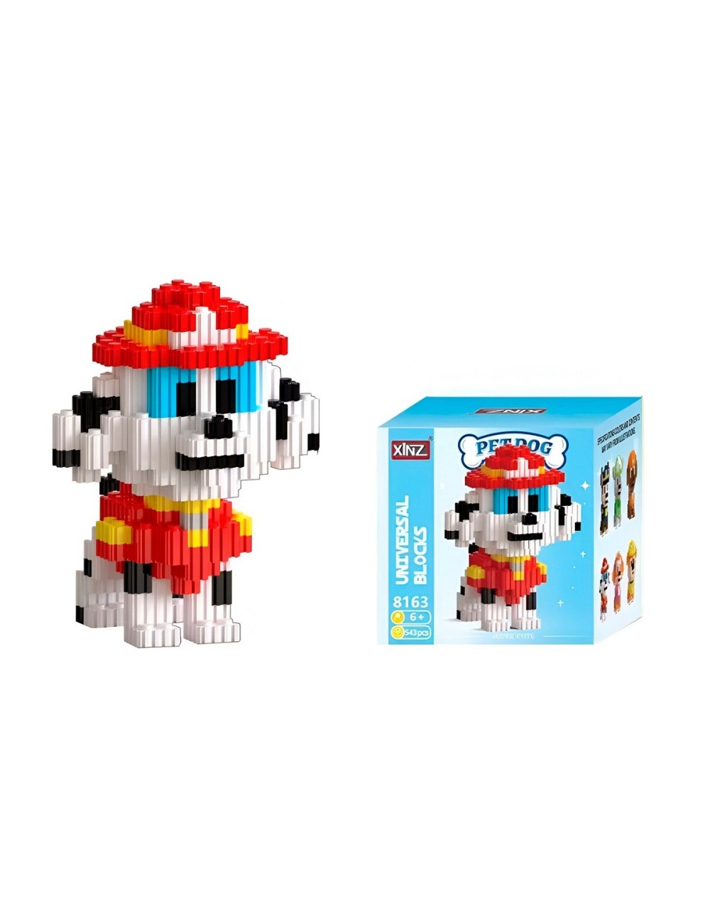 Patrulla Cannina Juguete Armable Armatodo Construcción Niños