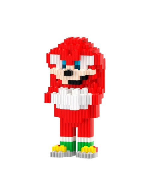 Sonic Knuckles Juguete Armable Armatodo Construcción Niños
