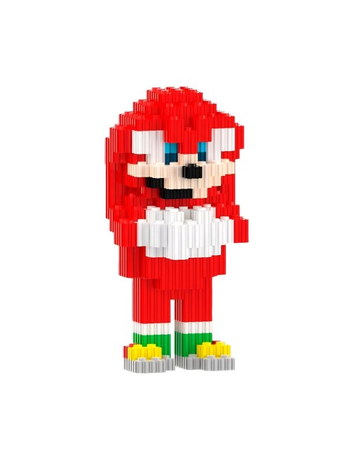 Sonic Knuckles Juguete Armable Armatodo Construcción Niños