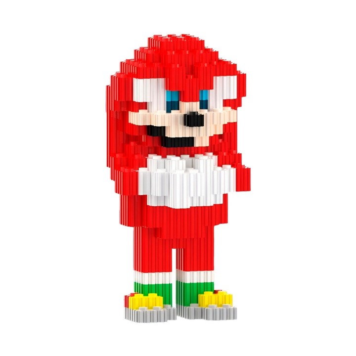 Sonic Knuckles Juguete Armable Armatodo Construcción Niños