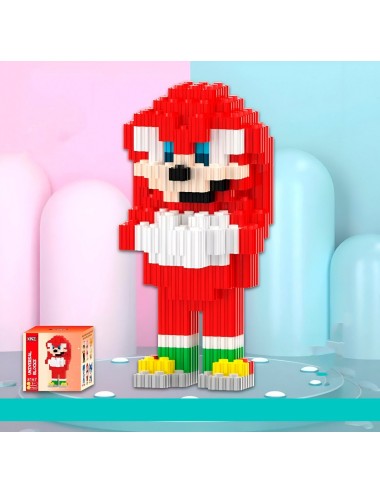 Sonic Knuckles Juguete Armable Armatodo Construcción Niños