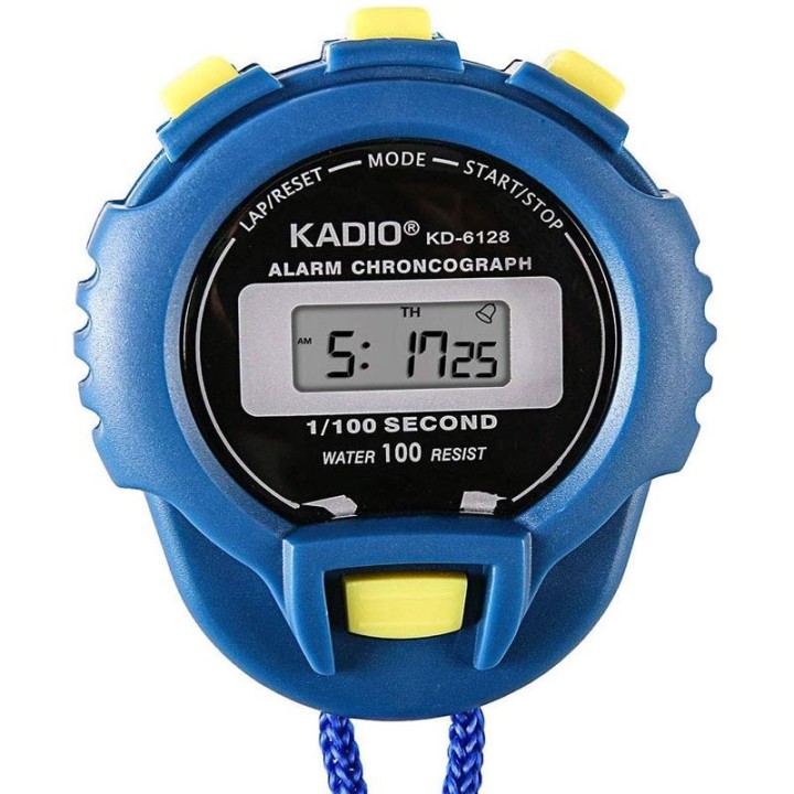 Cronometro Profesional Digital Kadio Kd-6128 Reloj Alarma
