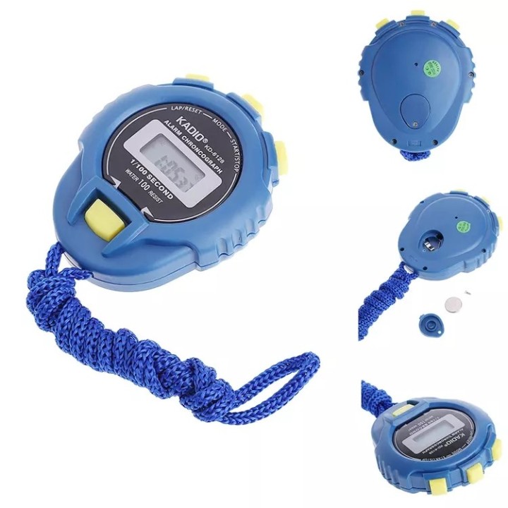 Cronometro Profesional Digital Kadio Kd-6128 Reloj Alarma
