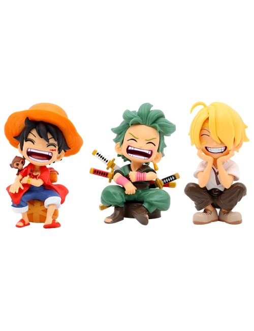 Figura Coleccionable Anime One Piece X 4 Personajes