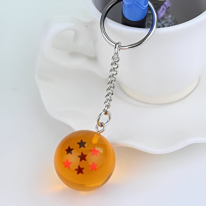 Llavero Esferas Del Dragon Ball Coleccionables X 7 Unidades