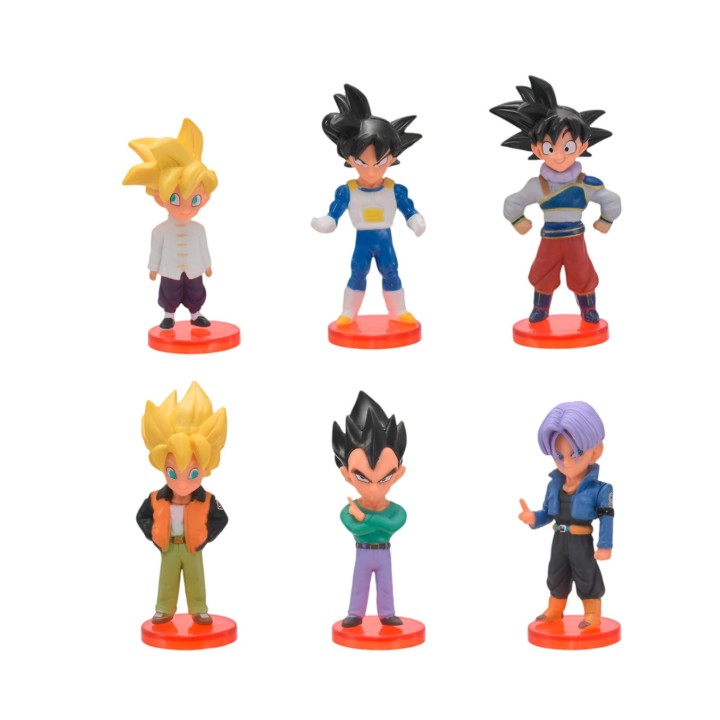 Figura Coleccionable Anime Dragon Ball Z X 6 Personajes