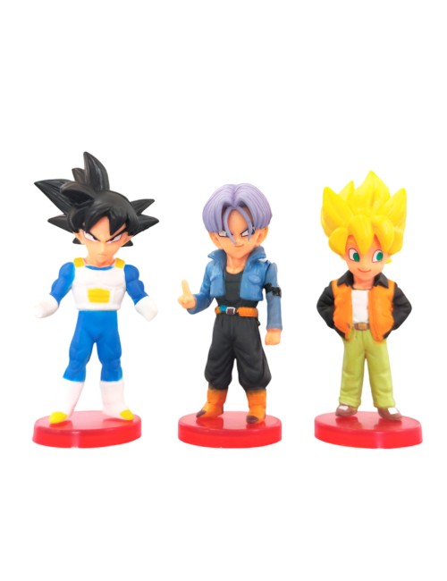 Figura Coleccionable Anime Dragon Ball Z X 6 Personajes