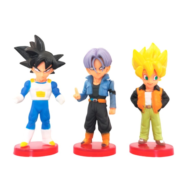 Figura Coleccionable Anime Dragon Ball Z X 6 Personajes