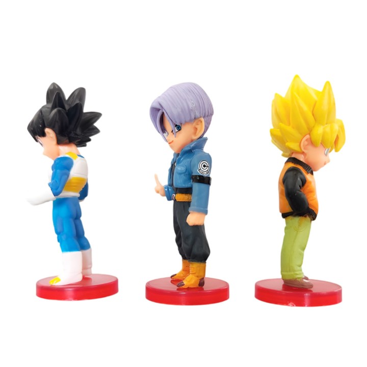 Figura Coleccionable Anime Dragon Ball Z X 6 Personajes