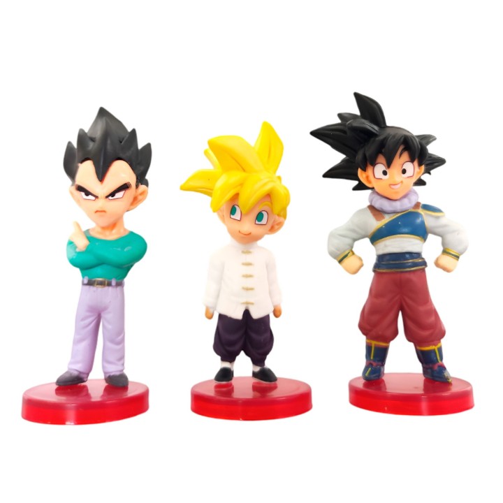 Figura Coleccionable Anime Dragon Ball Z X 6 Personajes