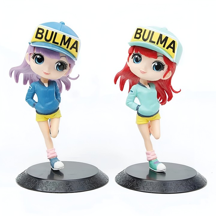 Figura Coleccionable Anime Dragon Ball Z Chibi De Bulma X 4