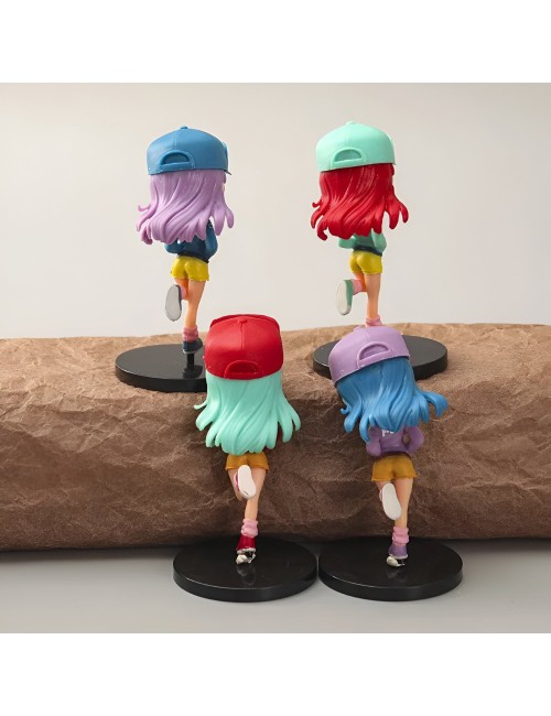 Figura Coleccionable Anime Dragon Ball Z Chibi De Bulma X 4