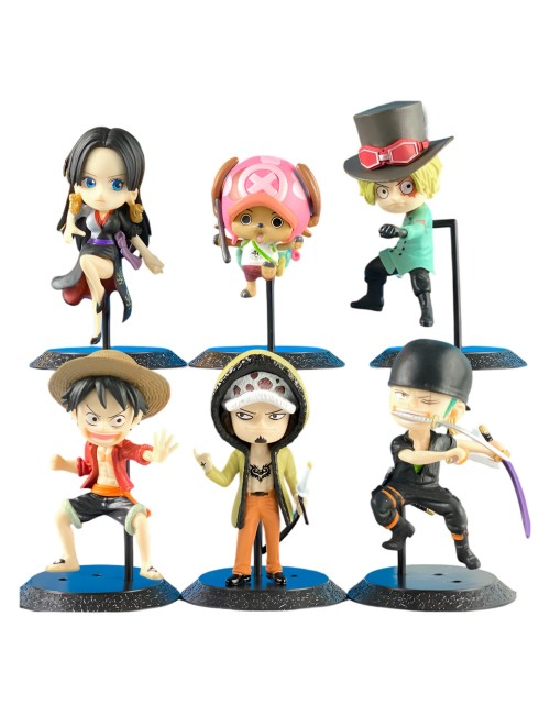 Figura Coleccionable Anime One Piece X 6 Personajes