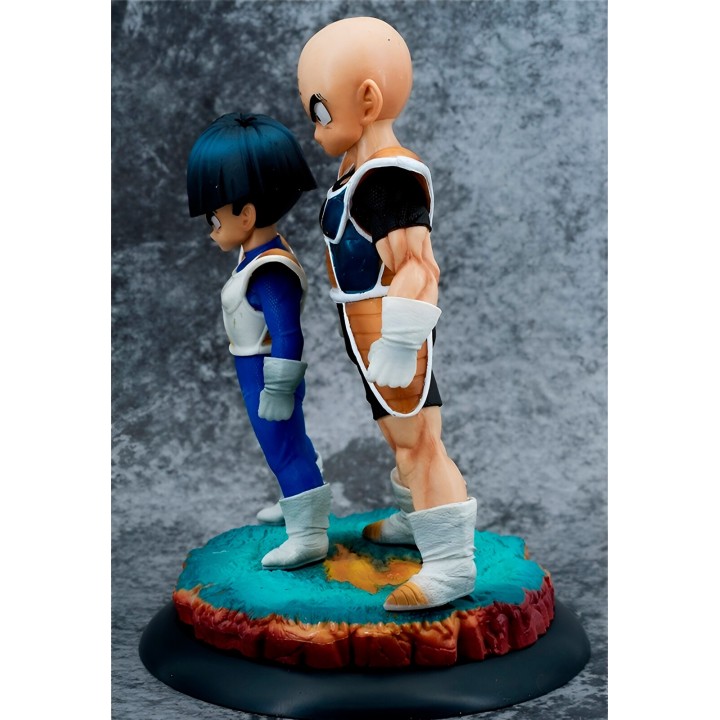 Figura Coleccionable Dragon Ball Z Gohan Y Krillin Luchador