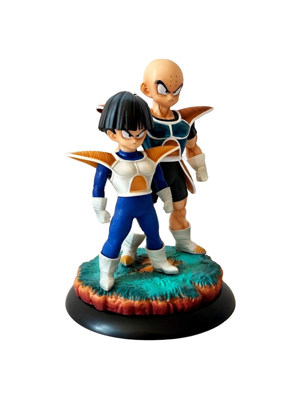 Figura Coleccionable Dragon Ball Z Gohan Y Krillin Luchador