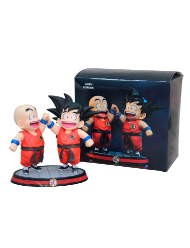 Figura Coleccionable Dragon Ball Z Goku Y Krillin Niños