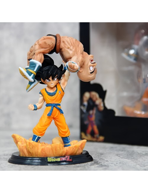 Figura Coleccionable Dragon Ball Z Goku Nappa Luchando