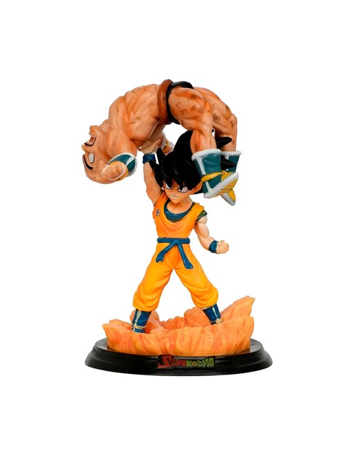 Figura Coleccionable Dragon Ball Z Goku Nappa Luchando