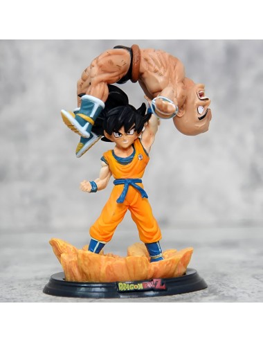Figura Coleccionable Dragon Ball Z Goku Nappa Luchando