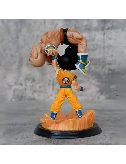 Figura Coleccionable Dragon Ball Z Goku Nappa Luchando