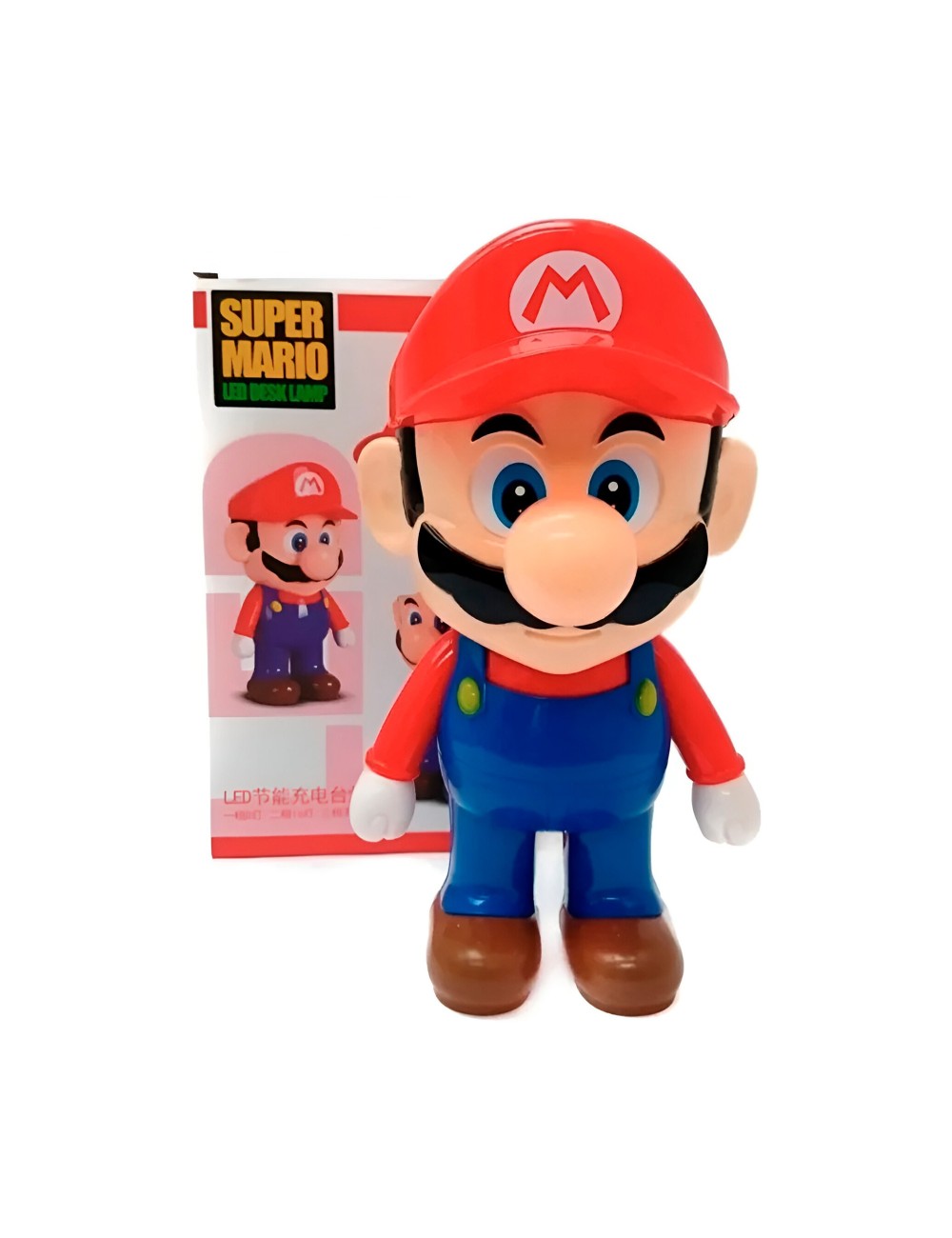 Lampara Mesa De Noche Super Mario Bros Recargable