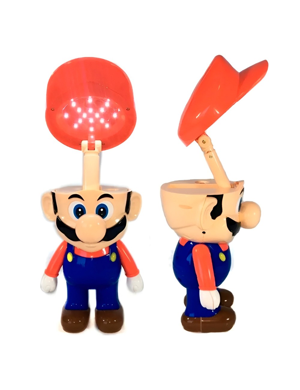 Lampara Mesa De Noche Super Mario Bros Recargable