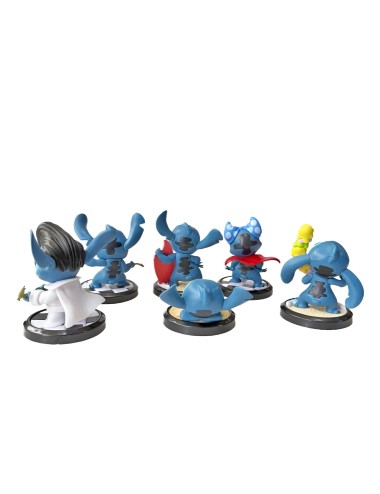 Figura Coleccionable Stitch Posiciones X 6 Unidades