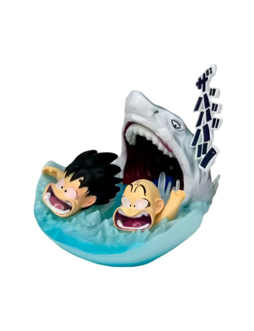 Figura Coleccionable Dragon Ball Z Goku Krilin Ballena