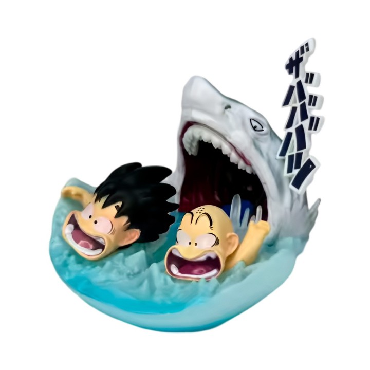 Figura Coleccionable Dragon Ball Z Goku Krilin Ballena