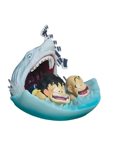Figura Coleccionable Dragon Ball Z Goku Krilin Ballena