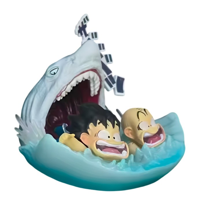 Figura Coleccionable Dragon Ball Z Goku Krilin Ballena