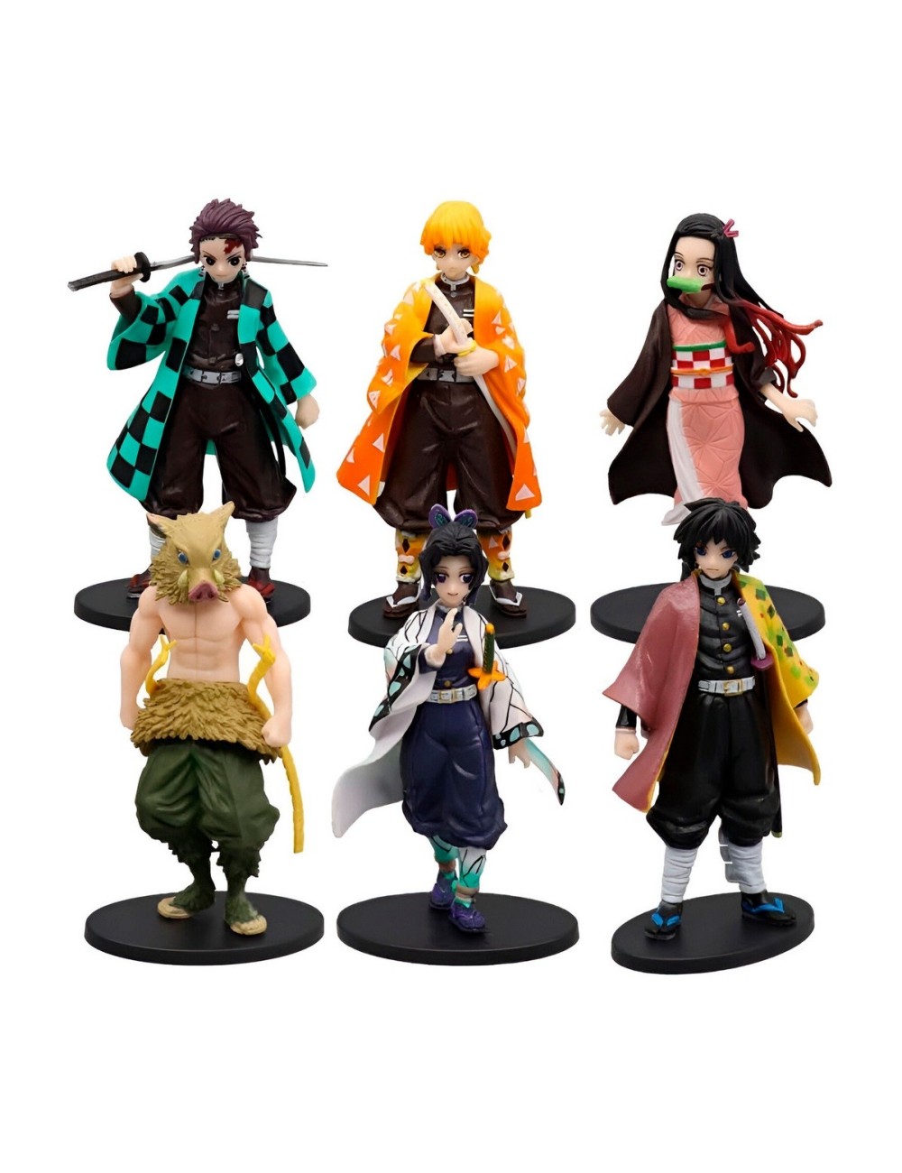 Figura Coleccionable Anime Demon Slayer Kimetsu No Yaiba X 6