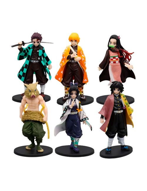 Figura Coleccionable Anime Demon Slayer Kimetsu No Yaiba X 6