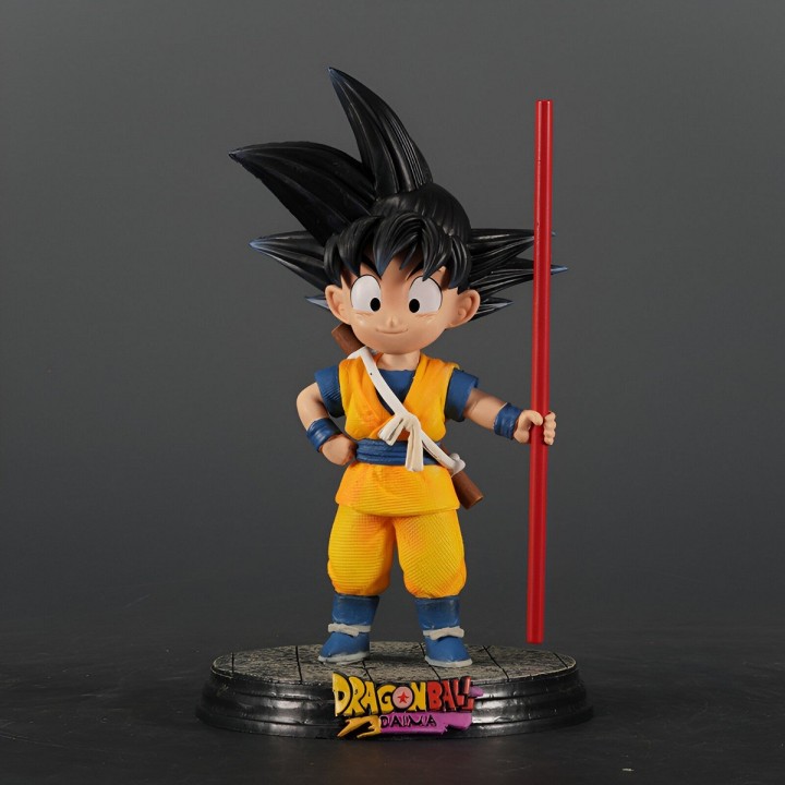 Figura Coleccionable Dragon Ball Z Goku Baculo Sagrado