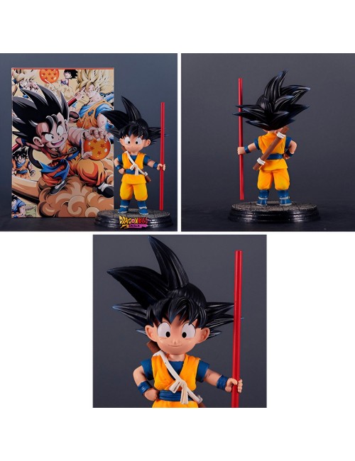 Figura Coleccionable Dragon Ball Z Goku Baculo Sagrado