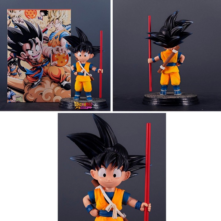 Figura Coleccionable Dragon Ball Z Goku Baculo Sagrado