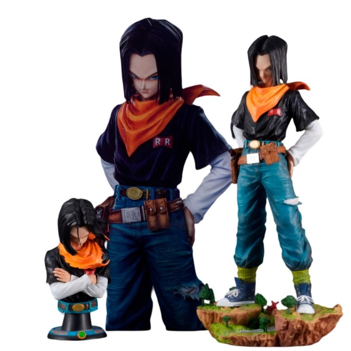 Figura Coleccionable Anime Dragon Ball Z Androide Número 17